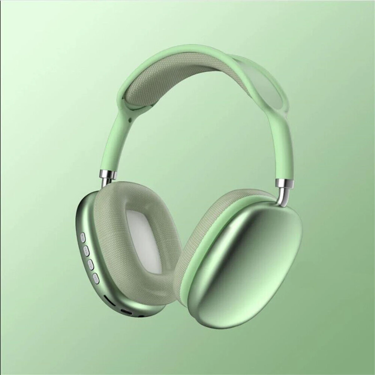 🟢হালকা সবুজ P9 Wireless Bluetooth Headphone