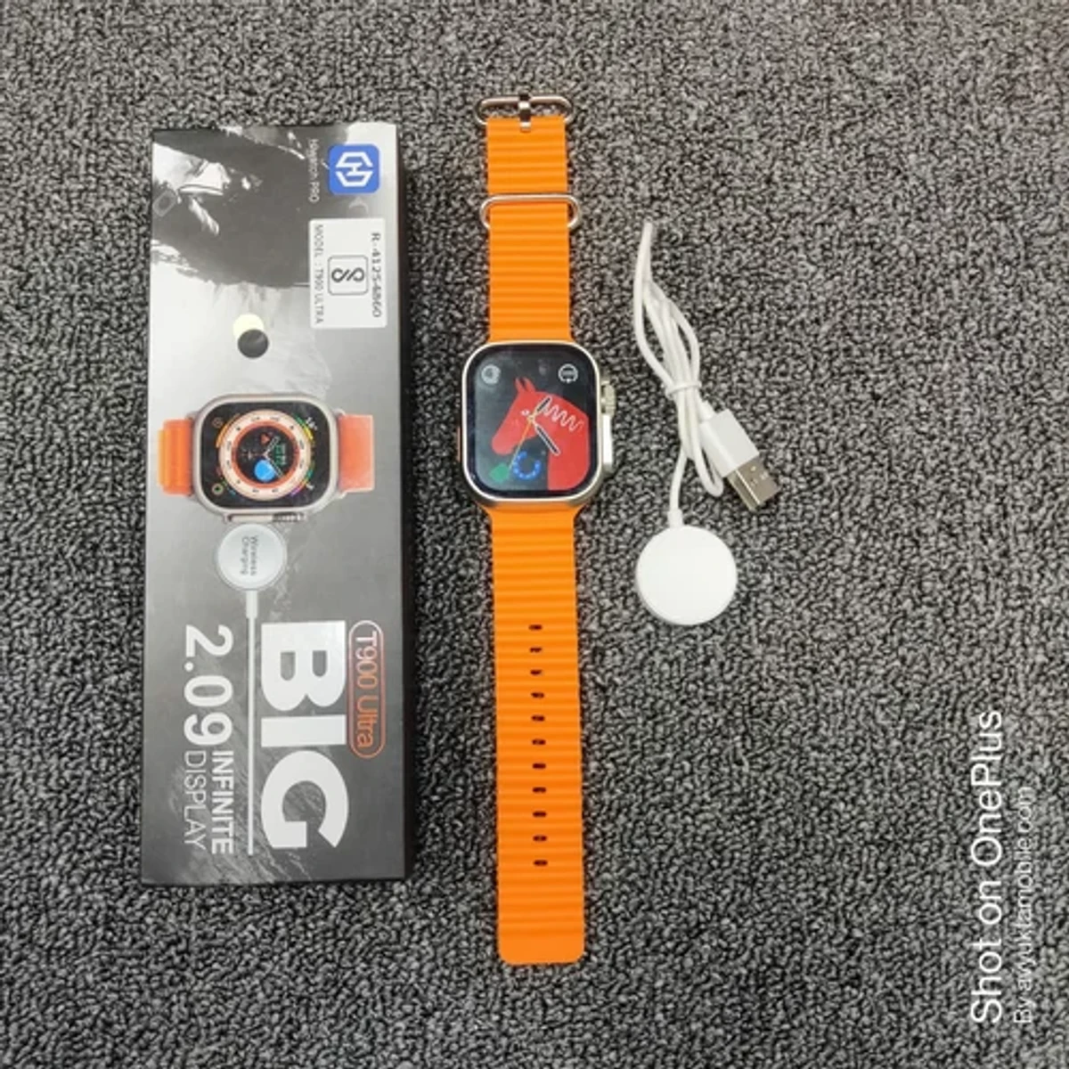 T900 Ultra Smart Watch(কমলা)(orange)